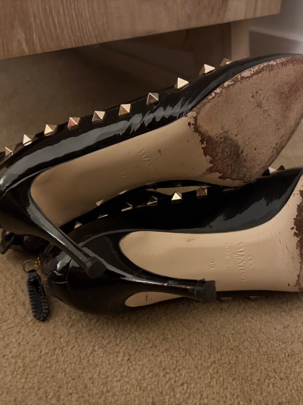 Valentino Studded Bootie Heel - Picture 5 of 6